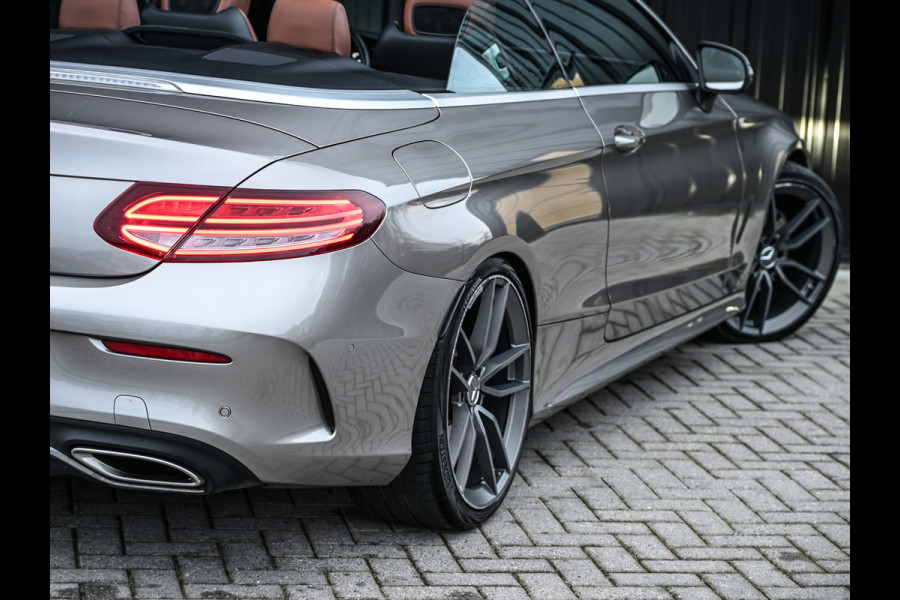 Mercedes-Benz C-Klasse Cabrio 200 Advantage Pack · AMG Line · Sportstoelen · Stoelverwarming · Nekverwarming · Camera · Trekhaak
