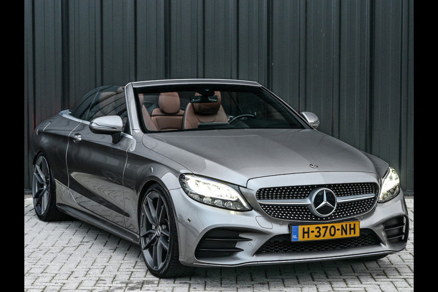 Mercedes-Benz C-Klasse Cabrio 200 Advantage Pack · AMG Line · Sportstoelen · Stoelverwarming · Nekverwarming · Camera · Trekhaak