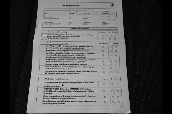 Volkswagen Golf 1.0 eTSI DSG + VIRTUAL COCKPIT | SFEERVERLICHTING | STUURVERW. / STOELVERW. | CAMERA | ADAPTIVE CRUISE CONTROL