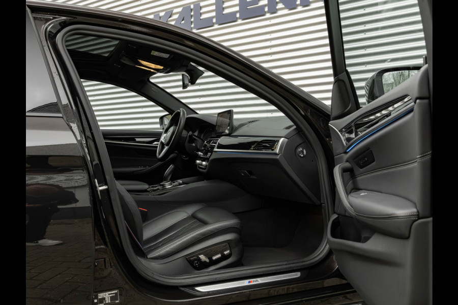 BMW 5 Serie 530e M-Sport - Individual ''Crystal Casserit Black'' - Dak - Head-Up