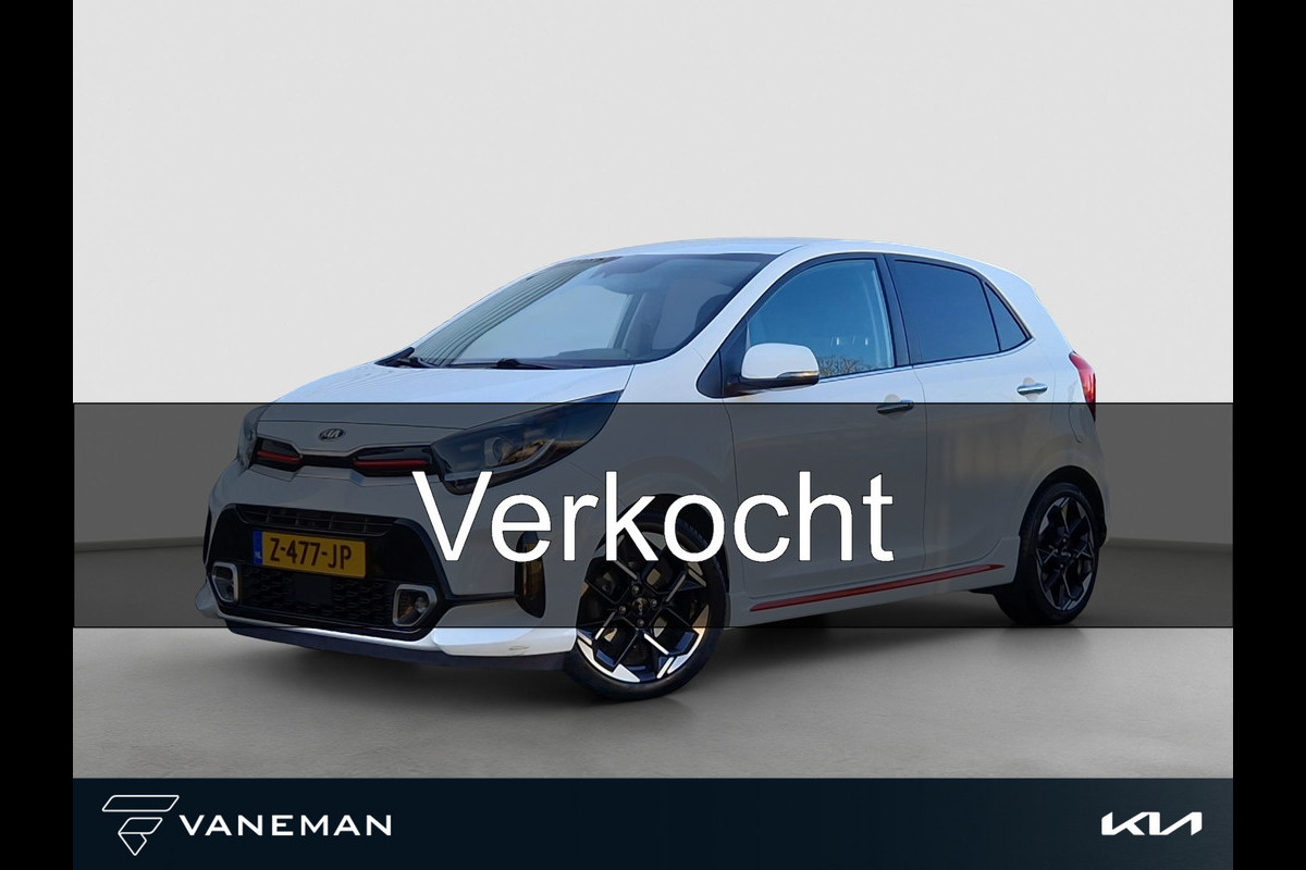 Kia Picanto 1.0 DPi GT-Line NAVI - STOEL+STUURVERWARMING - 17 INCH LMV