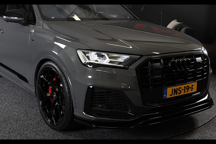 Audi Q7 55 TFSI e Quattro SQ7 Look / Head Up / RS Zetels / Leder / Memory / Acc / F1 / Lane Assist / Massage / Open Pano / 23 Inch
