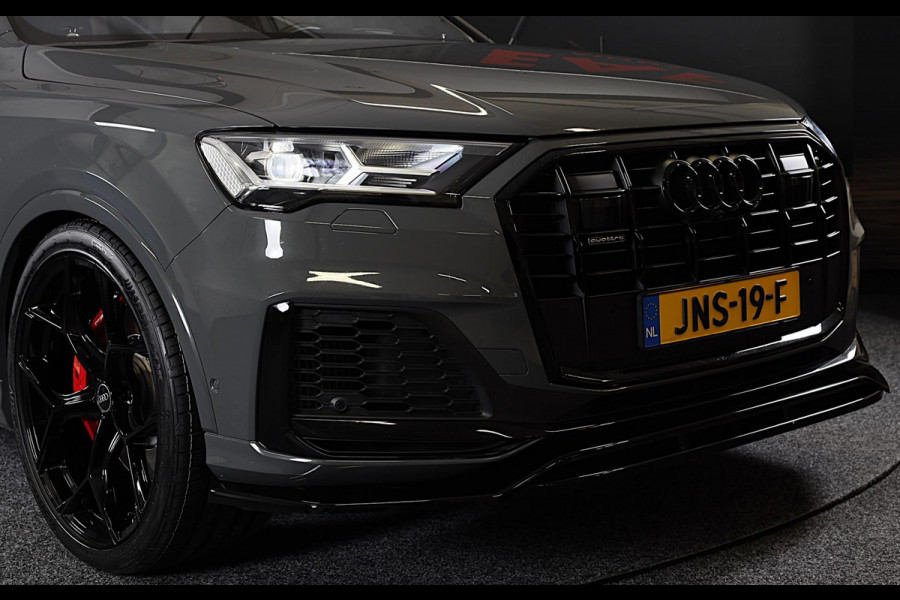 Audi Q7 55 TFSI e Quattro SQ7 Look / Head Up / RS Zetels / Leder / Memory / Acc / F1 / Lane Assist / Massage / Open Pano / 23 Inch