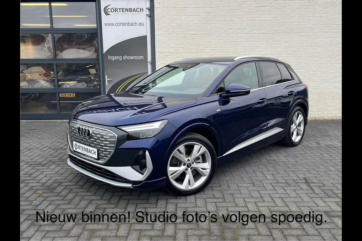 Audi Q4 e-tron 40 S edition 77 kWh | Cruise control | Metallic | 20 Inch | Sport stoelen |