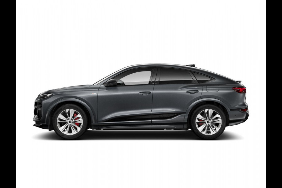 Audi Q6 Sportback e-tron S edition 83Kwh 252 pk Sportback | Techniek pakket plus | Glazen panoramadak | Bang & Olufsen 3D | Head-up display |