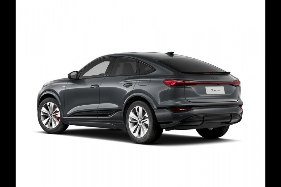 Audi Q6 Sportback e-tron S edition 83Kwh 252 pk Sportback | Techniek pakket plus | Glazen panoramadak | Bang & Olufsen 3D | Head-up display |