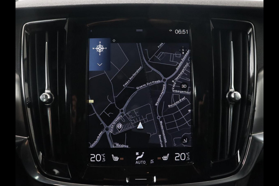 Volvo V90 2.0 D3 Momentum | Leder | Trekhaak | Stoelverwarming | Adaptive cruise | Carplay | Navigatie | Digital Cockpit | Full LED | Parkeerhulp | Climate control