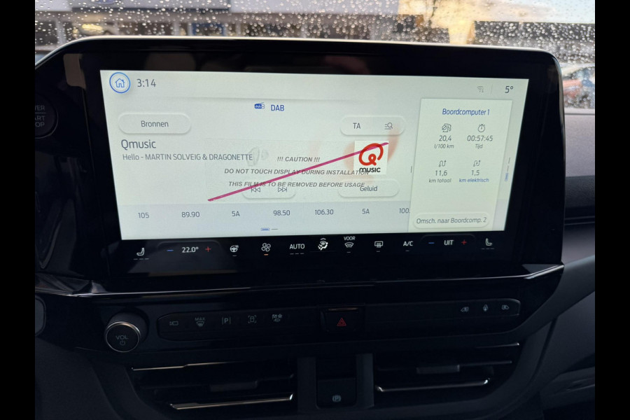 Ford Transit Custom Tourneo 340 2.5 PHEV L2H1 Titanium X 233pk | Incl. BTW/BPM Rijklaar | Handsfree elektrische dubbele zijschuifdeuren | Inklapbare trekhaak | Tourneo Luxury Pack | Verwarmbaar stuurwiel