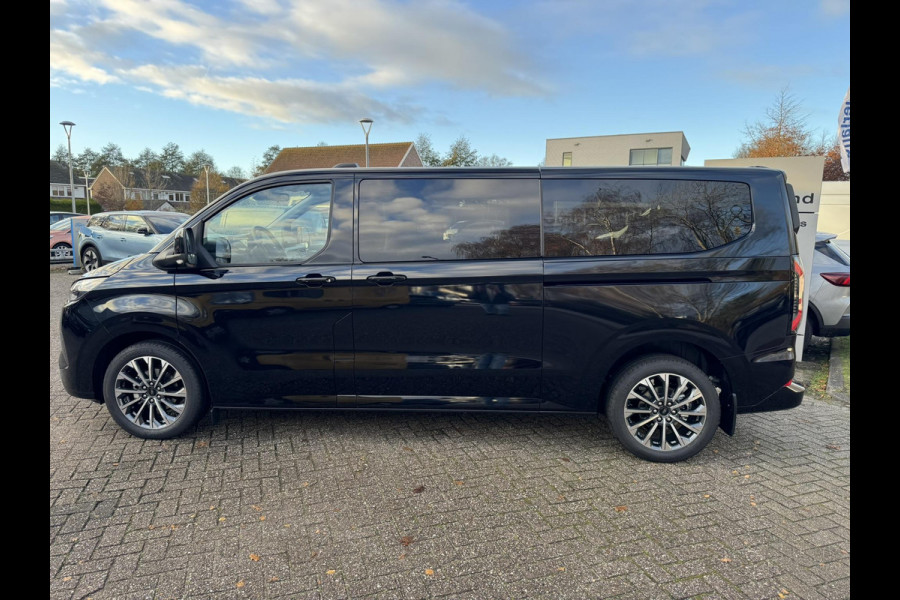 Ford Transit Custom Tourneo 340 2.5 PHEV L2H1 Titanium X 233pk | Incl. BTW/BPM Rijklaar | Handsfree elektrische dubbele zijschuifdeuren | Inklapbare trekhaak | Tourneo Luxury Pack | Verwarmbaar stuurwiel