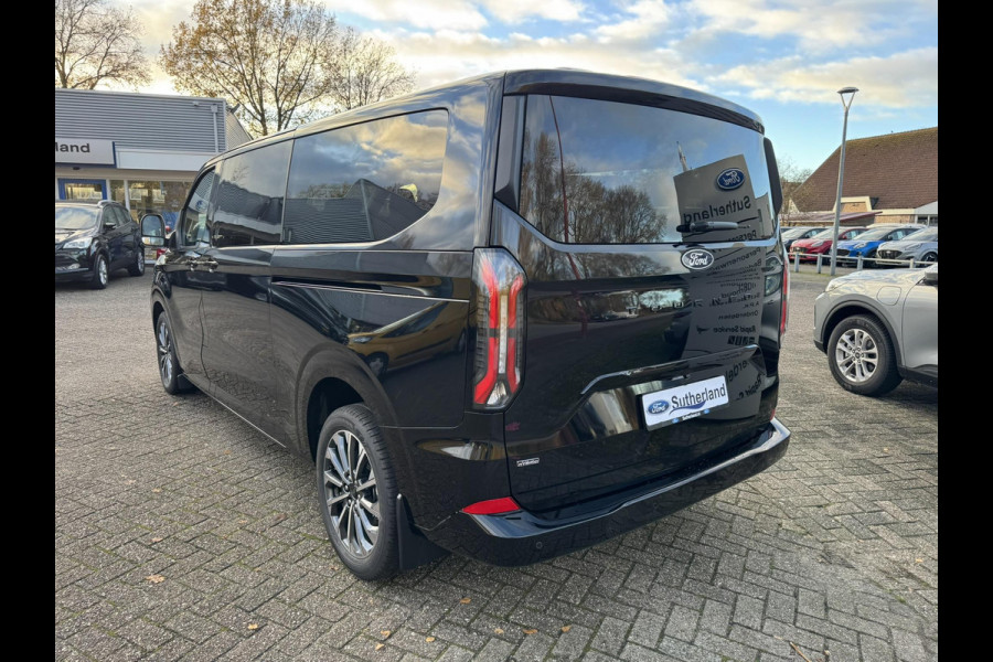 Ford Transit Custom Tourneo 340 2.5 PHEV L2H1 Titanium X 233pk | Incl. BTW/BPM Rijklaar | Handsfree elektrische dubbele zijschuifdeuren | Inklapbare trekhaak | Tourneo Luxury Pack | Verwarmbaar stuurwiel