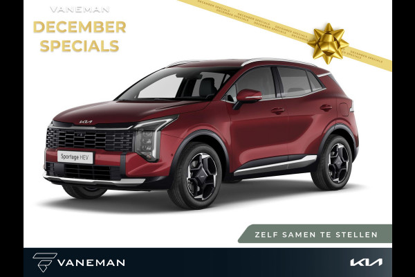 Kia Sportage 1.6 T-GDi Hybrid DynamicLine | Buitensp.elektr.verstel -verwarmb.+inklapbaar | Zelf samenstellen