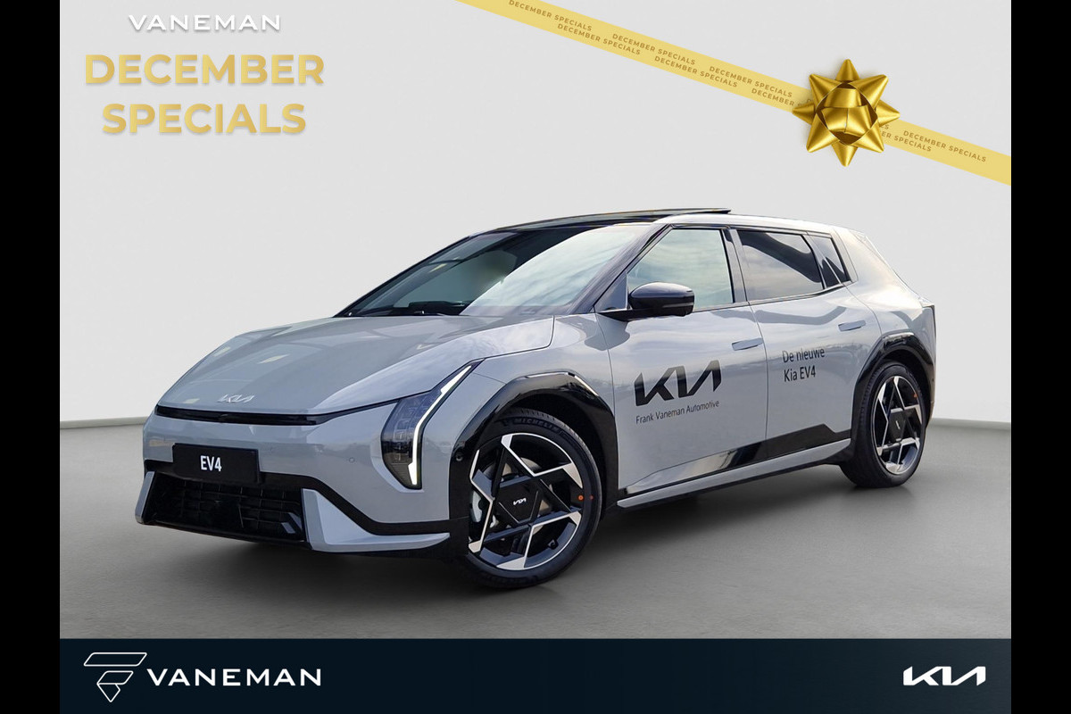 Kia EV4 GT-PlusLine 81.4 kWh | Dodehoek Camera | Stoelventilatie | Harman/ Kardon | 360 Camera |