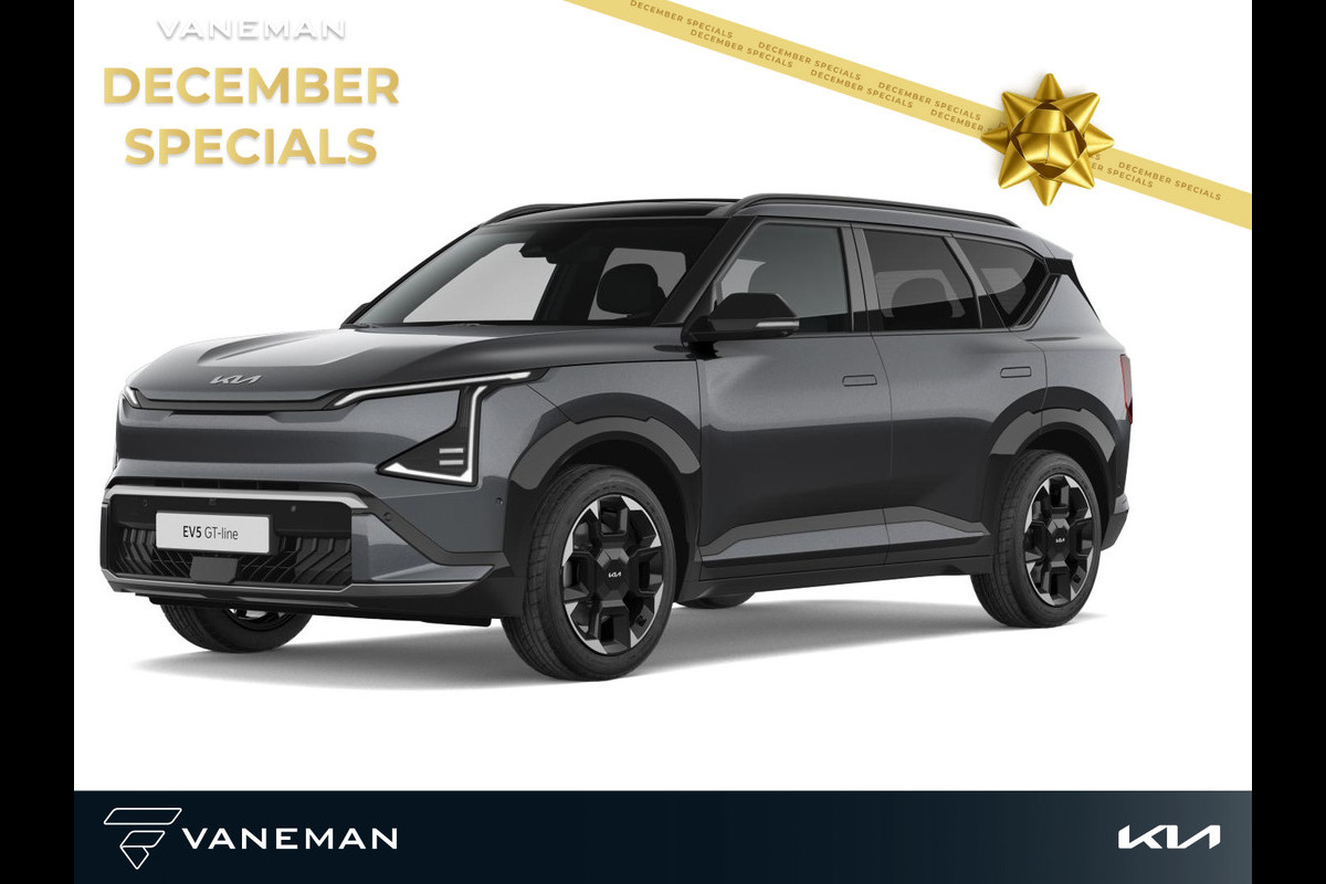 Kia EV5 GT-Line Business Edition 81.4 kWh | Luxe kunstlederen bekleding | Tijdelijk gratis Metallic Lak t.w.v. € 895,- | Zelf samenstellen