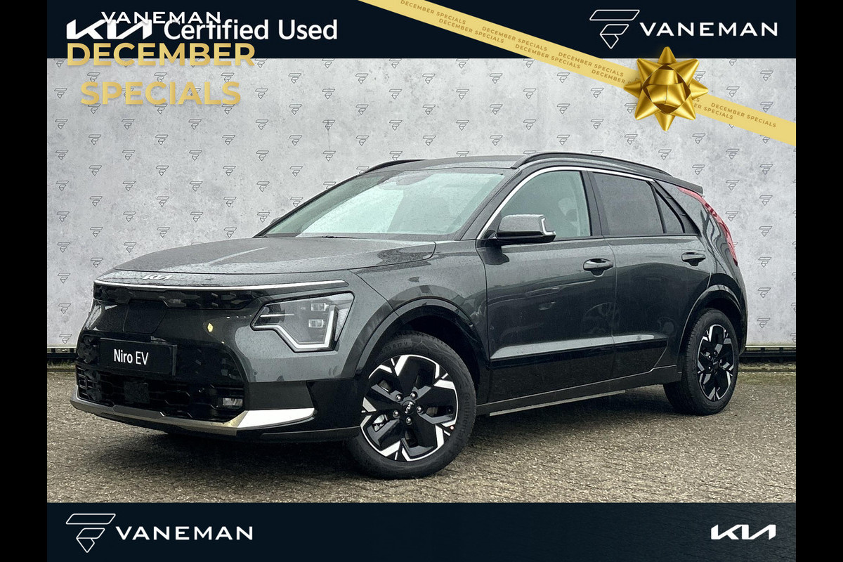 Kia Niro EV Edition Advanced 64.8 kWh Automaat | Stoel & Stuurverwarming | Leder | Kanteldak | Camera | Cruise |