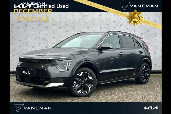 Kia Niro EV Edition Advanced 64.8 kWh Automaat | Stoel & Stuurverwarming | Leder | Kanteldak | Camera | Cruise |