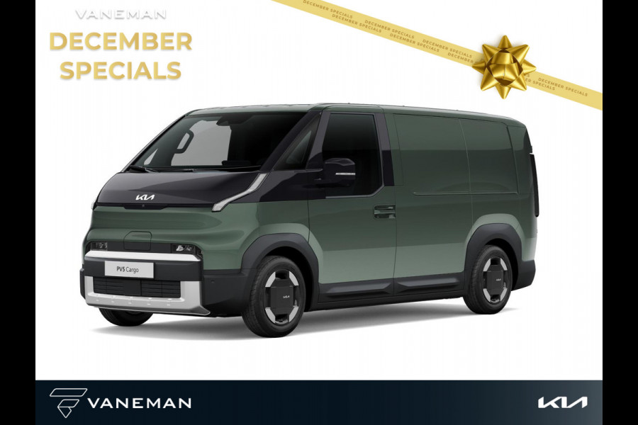 Kia PV5 L2H1 Elite Executive 71.2 kWh | Stoel ventilatie voor | Gratis batterijupgrade | € 2.500,- accessoires of 2.99% rente op financiering | Zelf samenstellen