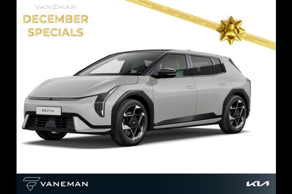 Kia EV4 GT-Line 81.4 kWh | Cruise control adaptief met Stop&Go en stuurhulp | Tijdelijk gratis Metallic Lak t.w.v. € 895,- | Zelf samenstellen