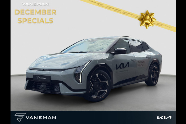 Kia EV4 Fastback GT-PlusLine 81.4 kWh Dodehoekcamera | Stoelventilatie | Pano | 360 Camera | HUD |