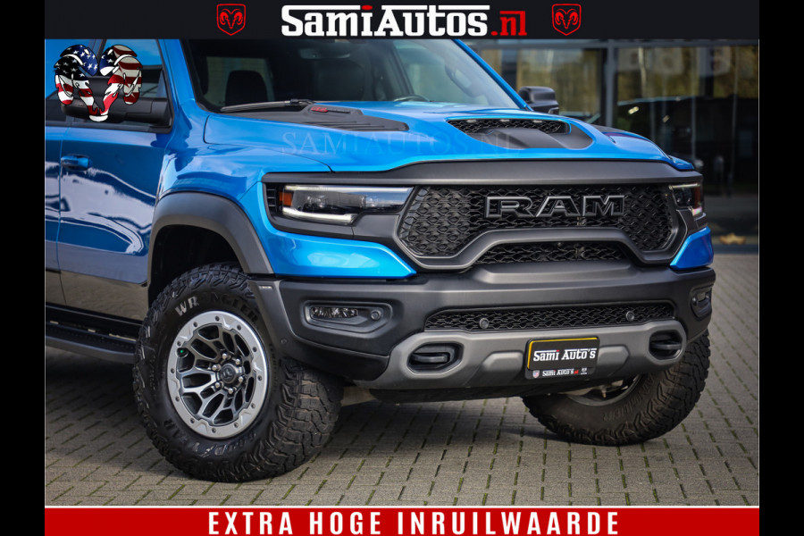 Dodge Ram 1500 TRX HELLCAT 6.2 V8 712 PK | HYDRO BLUE | 38744 KM | NIEUW STAAT | CREW CAB | DUBBELE CABINE DC | LPG | MEGA DIK |