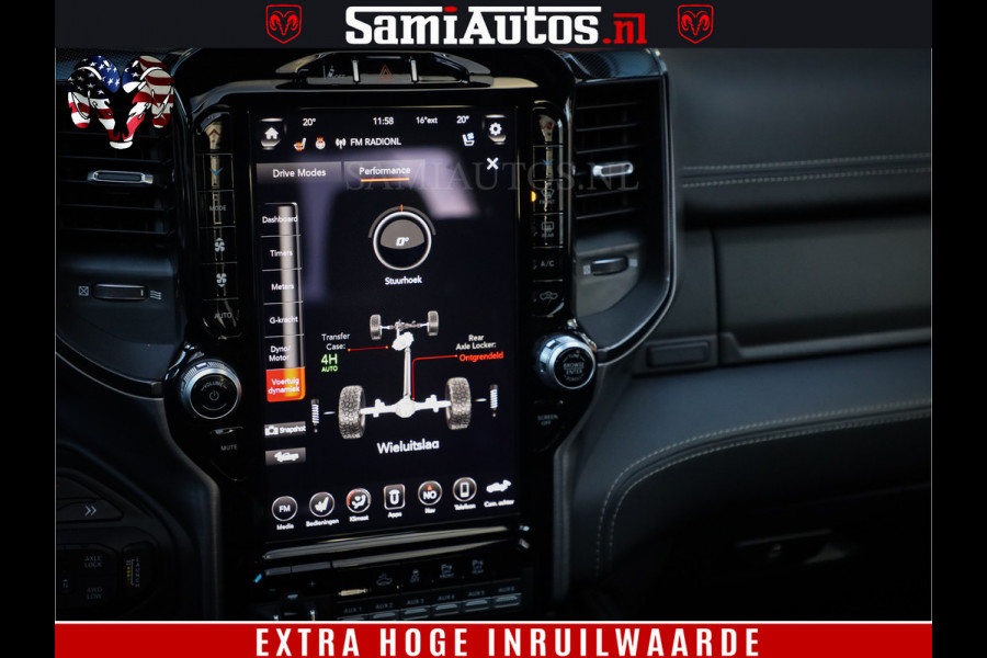 Dodge Ram 1500 TRX HELLCAT 6.2 V8 712 PK | HYDRO BLUE | 38744 KM | NIEUW STAAT | CREW CAB | DUBBELE CABINE DC | LPG | MEGA DIK |