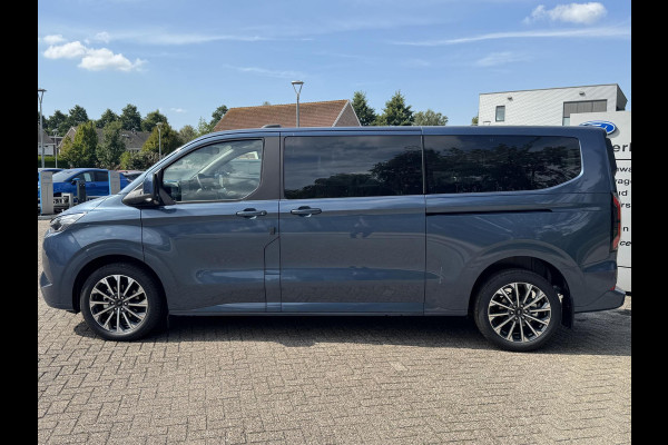 Ford Transit Custom Tourneo 340 2.5 PHEV L2H1 Titanium X 233pk | Incl. BTW/BPM Rijklaar | Handsfree elektrische dubbele zijschuifdeuren | Inklapbare trekhaak | Tourneo Luxury Pack | Verwarmbaar stuurwiel