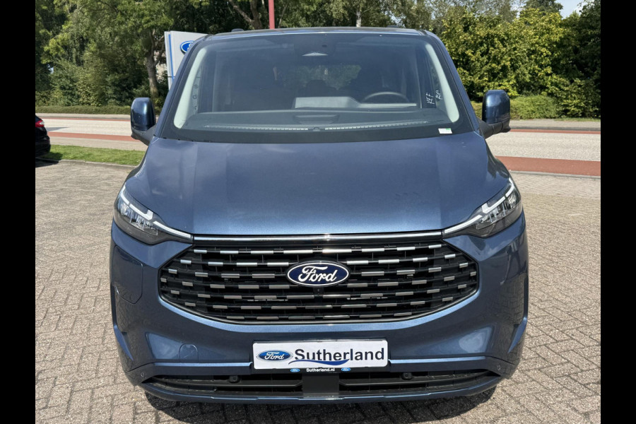 Ford Transit Custom Tourneo 340 2.5 PHEV L2H1 Titanium X 233pk | Incl. BTW/BPM Rijklaar | Handsfree elektrische dubbele zijschuifdeuren | 16-Weg elektrsich verstelbare AGR-stoel | Inklapbare trekhaak |  Tourneo Luxury Pack | Verwarmbaar stuurwiel