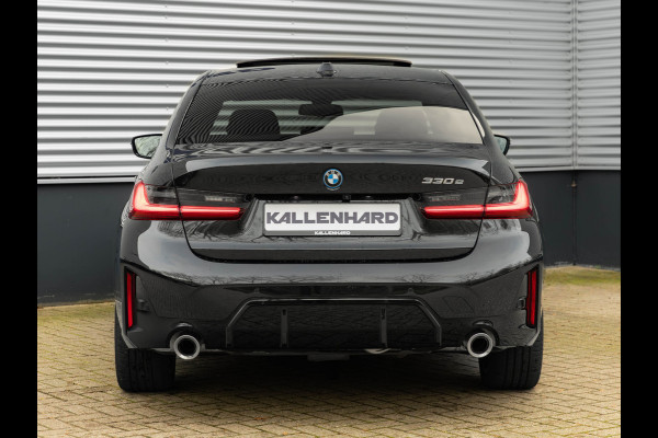 BMW 3-serie 330e M-Sport - LCI 2 - Schuifdak - Trekhaak - Widescreen - Hifi - Camera
