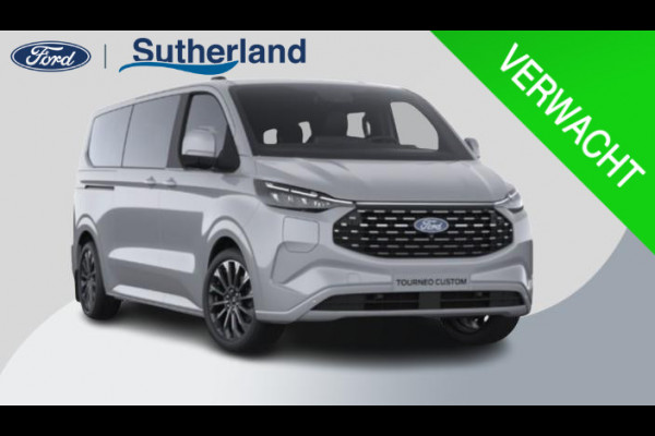 Ford Transit Custom Tourneo 340 2.5 PHEV L2H1 Titanium X | 233pk | Incl. BTW/BPM Rijklaar | Handsfree elektrische dubbele zijschuifdeuren | Inklapbare trekhaak | Tourneo Luxury Pack | Verwarmbaar stuurwiel