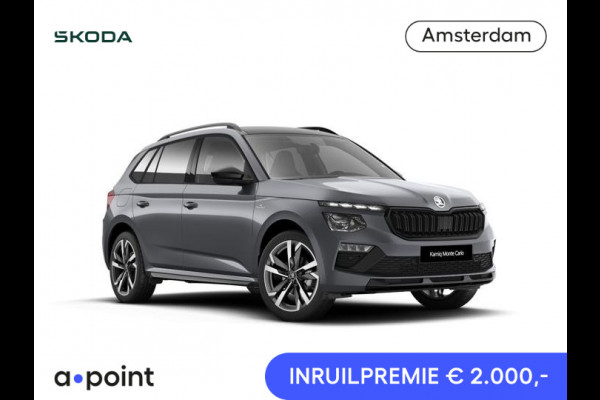 Škoda Kamiq Monte Carlo 1.0 TSI 115 pk 7 versn. DSG | Travel Assist Plus | Winter Pakket | 18 inch lichtmetalen velgen