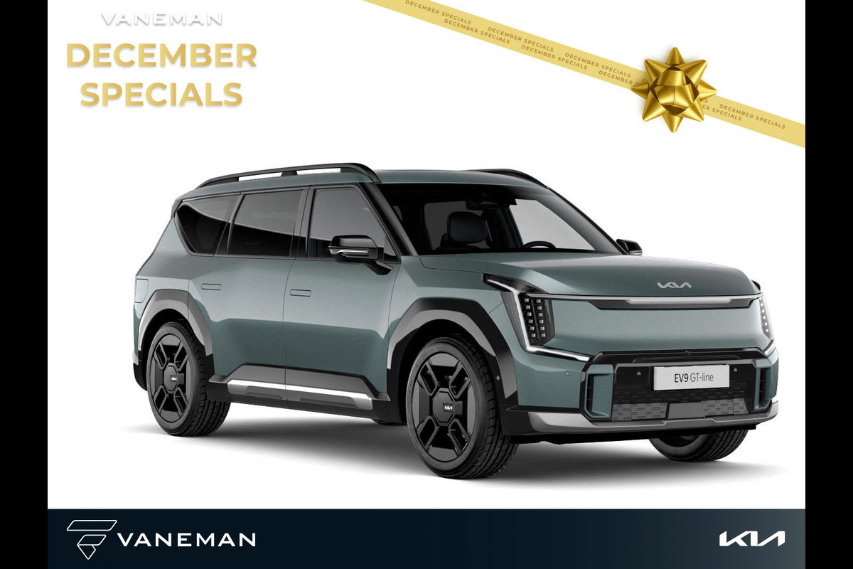 Kia EV9 GT-Line AWD 99.8 kWh | Zelfnivellerende achtervering | Cruise control adaptief met Stop&Go en stuurhulp