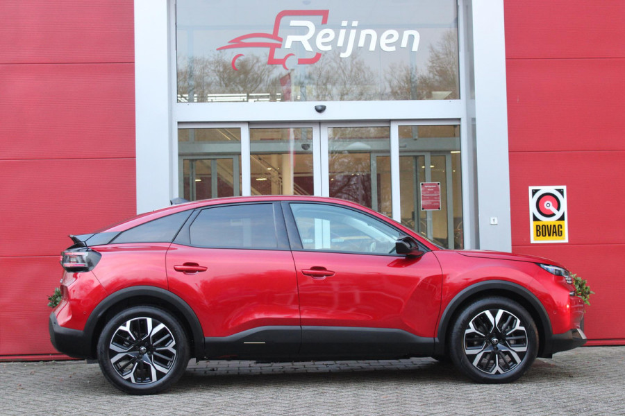 Citroën C4 1.2 Hybrid 145PK MAX | HEAD UP DISPLAY | CAMERA VOOR + ACHTER | NAVIGATIE | DRAADLOZE TELEFOONLADER | FULL LED KOPLAMPEN | DRAADLOZE APPLE CARPLAY/ANDROID AUTO | STOEL/STUUR/VOORRUIT VERWARMING | 18" LICHTMETALEN VELGEN | ADAPTIVE CRUISE CONTROL | CLIMATE CONTROL | LEDEREN BEKLEDING | DAB+ RADIO | KEYLESS ENTRY/START |