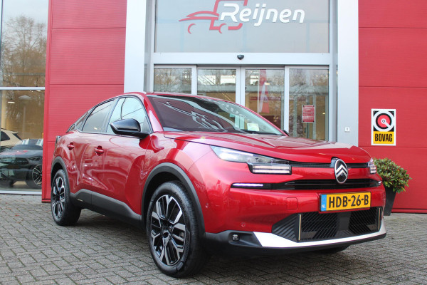 Citroën C4 1.2 Hybrid 145PK MAX | HEAD UP DISPLAY | CAMERA VOOR + ACHTER | NAVIGATIE | DRAADLOZE TELEFOONLADER | FULL LED KOPLAMPEN | DRAADLOZE APPLE CARPLAY/ANDROID AUTO | STOEL/STUUR/VOORRUIT VERWARMING | 18" LICHTMETALEN VELGEN | ADAPTIVE CRUISE CONTROL | CLIMATE CONTROL | LEDEREN BEKLEDING | DAB+ RADIO | KEYLESS ENTRY/START |