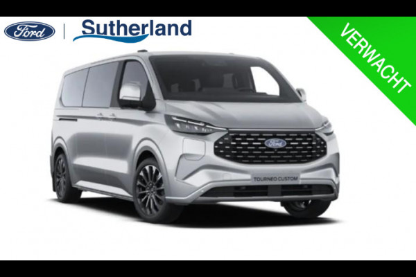 Ford Transit Custom Tourneo 340 2.5 PHEV L2H1 Titanium X | 233pk | Incl. BTW/BPM Rijklaar | Handsfree elektrische dubbele zijschuifdeuren | Inklapbare trekhaak | Tourneo Luxury Pack | Verwarmbaar stuurwiel