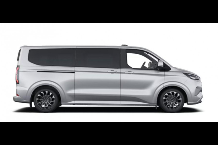 Ford Transit Custom Tourneo 340 2.5 PHEV L2H1 Titanium X | 233pk | Incl. BTW/BPM Rijklaar | Handsfree elektrische dubbele zijschuifdeuren | Inklapbare trekhaak | Tourneo Luxury Pack | Verwarmbaar stuurwiel