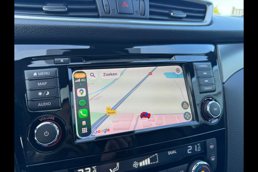 Nissan QASHQAI 1.3 DIG-T Tekna + TREKHAAK AFN. / 360 CAMERA / ST. VERWARMING / PANORAMADAK / NAVIGATIE / CARPLAY / CRUISE / PARELM