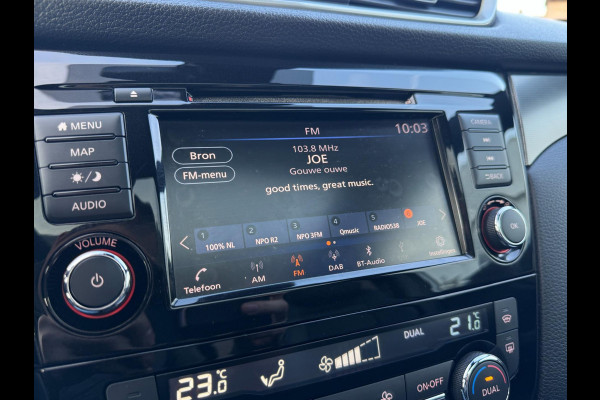 Nissan QASHQAI 1.3 DIG-T Tekna + TREKHAAK AFN. / 360 CAMERA / ST. VERWARMING / PANORAMADAK / NAVIGATIE / CARPLAY / CRUISE / PARELM