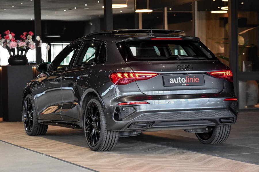 Audi A3 Sportback 40 TFSI e 3x S-Line. RS Zetels, Pano, ACC, Keyless, Camera, Matrix, 19'', CarPlay!