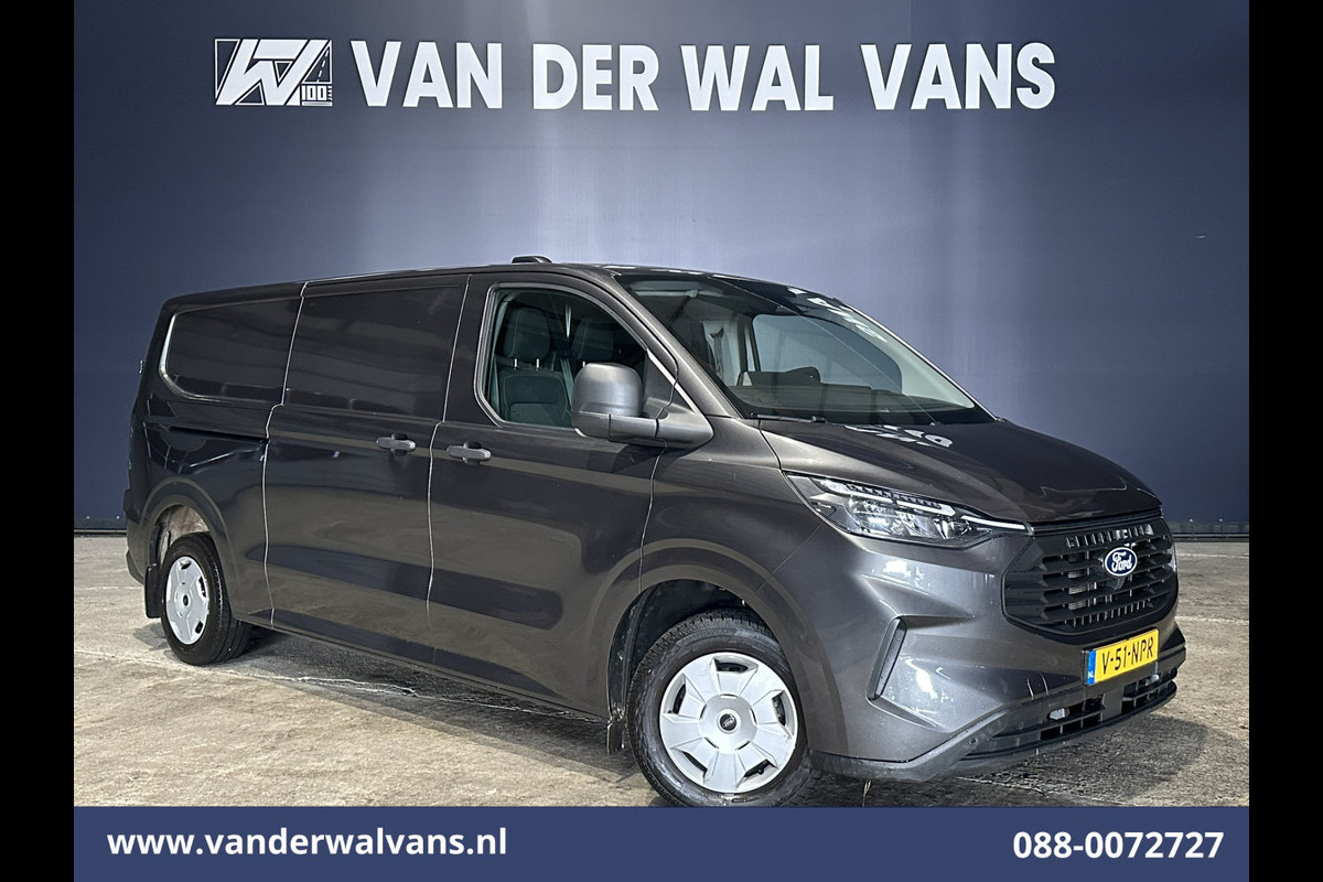 Ford Transit Custom 2.0 TDCI 136pk L2H1 Euro6 Airco | Camera | Apple Carplay | Android Auto | Cruisecontrol | LED Parkeersensoren, Verwarmde voorruit, Lane-assist, Bijrijdersbank, 2800kg trekvermogen
