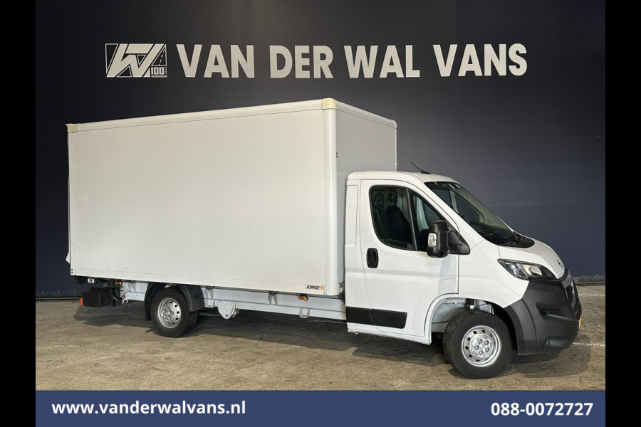 Peugeot Boxer 2.2 BlueHDi 141pk Bakwagen Laadklep Euro6 Airco | Cruisecontrol | 1055kg laadvermogen Bijrijdersbank