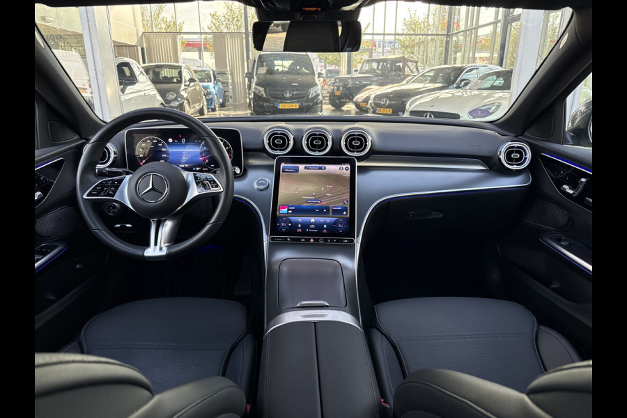 Mercedes-Benz C-Klasse 180 Luxury Line | Sfeerverl. | Memory seat | Carplay | Dodehoek as.