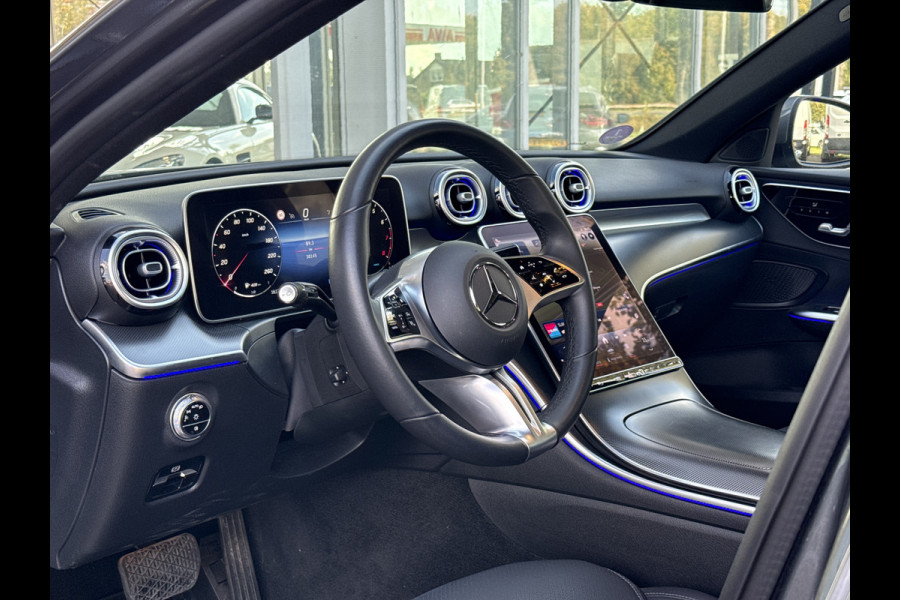 Mercedes-Benz C-Klasse 180 Luxury Line | Sfeerverl. | Memory seat | Carplay | Dodehoek as.