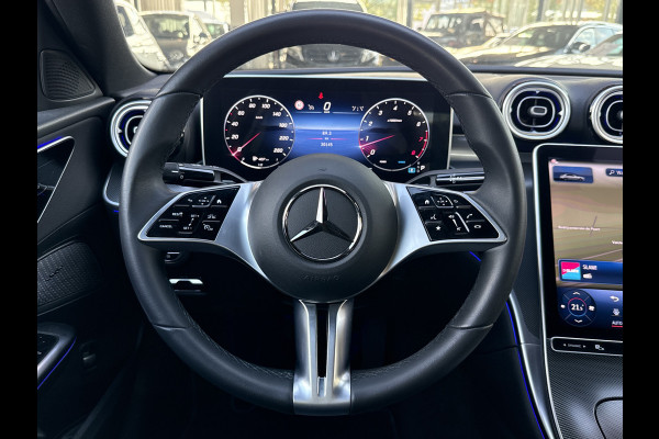 Mercedes-Benz C-Klasse 180 Luxury Line | Sfeerverl. | Memory seat | Carplay | Dodehoek as.