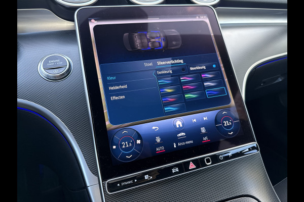 Mercedes-Benz C-Klasse 180 Luxury Line | Sfeerverl. | Memory seat | Carplay | Dodehoek as.