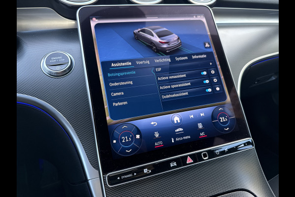 Mercedes-Benz C-Klasse 180 Luxury Line | Sfeerverl. | Memory seat | Carplay | Dodehoek as.