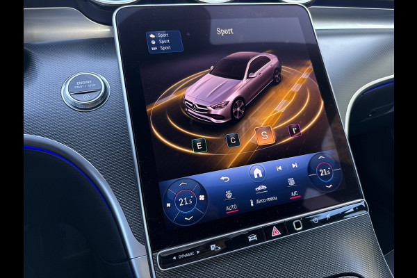 Mercedes-Benz C-Klasse 180 Luxury Line | Sfeerverl. | Memory seat | Carplay | Dodehoek as.