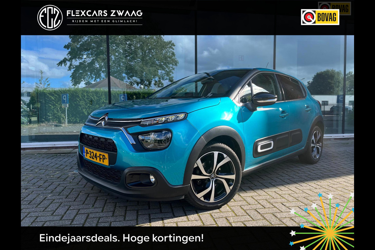 Citroën C3 1.2 Turbo Shine - Automaat - Navi - Climate - Cruise - Parkeerhulp