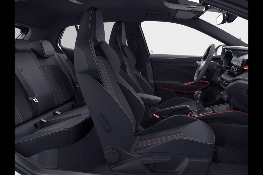 Škoda Fabia Monte Carlo 1.0 TSI 115 pk 7 versn. DSG | Navigatie pakket | Travel assist | Licht en Zicht plus | Verwarmbare voorstoelen | 18 inch lichtmetalen velgen