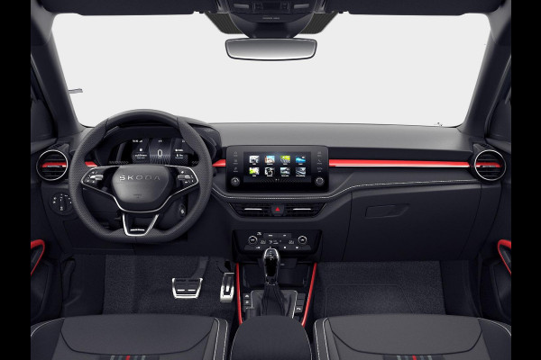 Škoda Fabia Monte Carlo 1.0 TSI 115 pk 7 versn. DSG | Navigatie pakket | Travel assist | Licht en Zicht plus | Verwarmbare voorstoelen | 18 inch lichtmetalen velgen