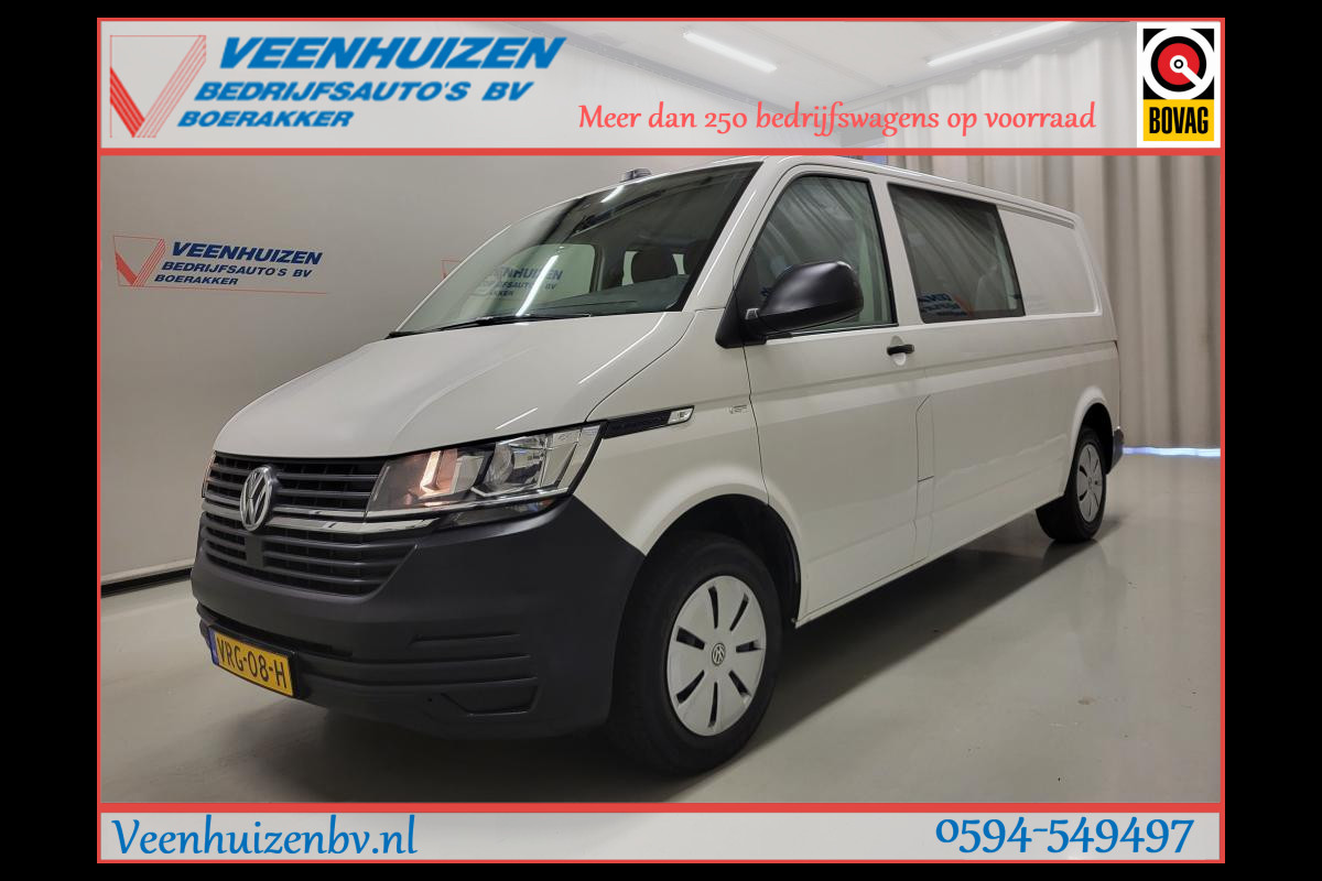 Volkswagen Transporter 2.0TDI L2/H1 Dubbele Cabine Euro 6!
