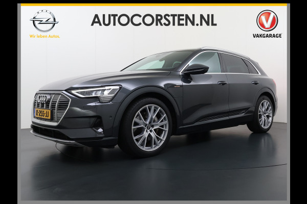 Audi e-tron 313pk Pano-dak Leer-Alcantara+elektr+Geheug. Camera Adap.Cruise Apple Carplay Android Auto Pdc Business Edition Plus SOH 90% Elek.Achterklep Lmv 21" Led Stoelverwarming Privacy Glas 50 Quattro 71kWh Origineel Nederlandse Auto 1800kg Trekvermogen Zeer Compleet!